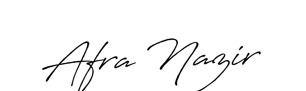 The best way (Antro_Vectra_Bolder) to make a short signature is to pick only two or three words in your name. The name Afra Nazir include a total of six letters. For converting this name. Afra Nazir signature style 7 images and pictures png