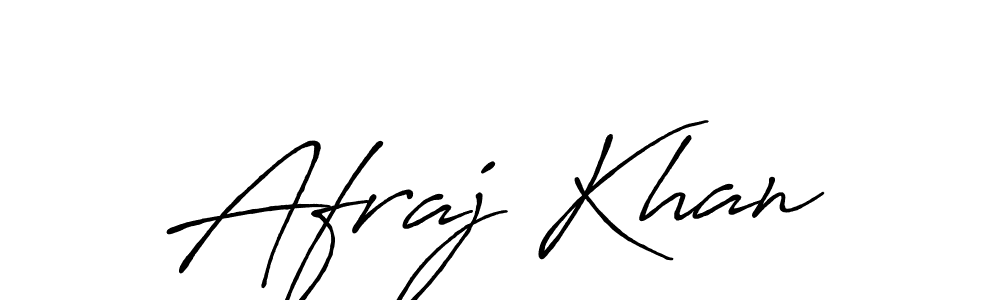 How to make Afraj Khan signature? Antro_Vectra_Bolder is a professional autograph style. Create handwritten signature for Afraj Khan name. Afraj Khan signature style 7 images and pictures png