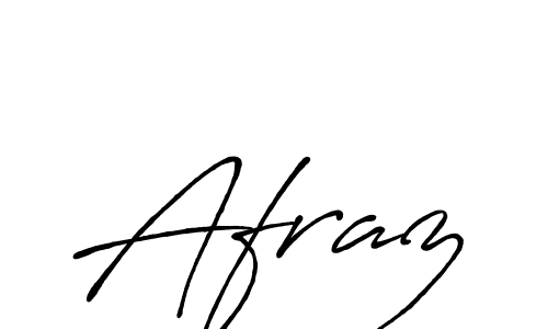 Create a beautiful signature design for name Afraz. With this signature (Antro_Vectra_Bolder) fonts, you can make a handwritten signature for free. Afraz signature style 7 images and pictures png