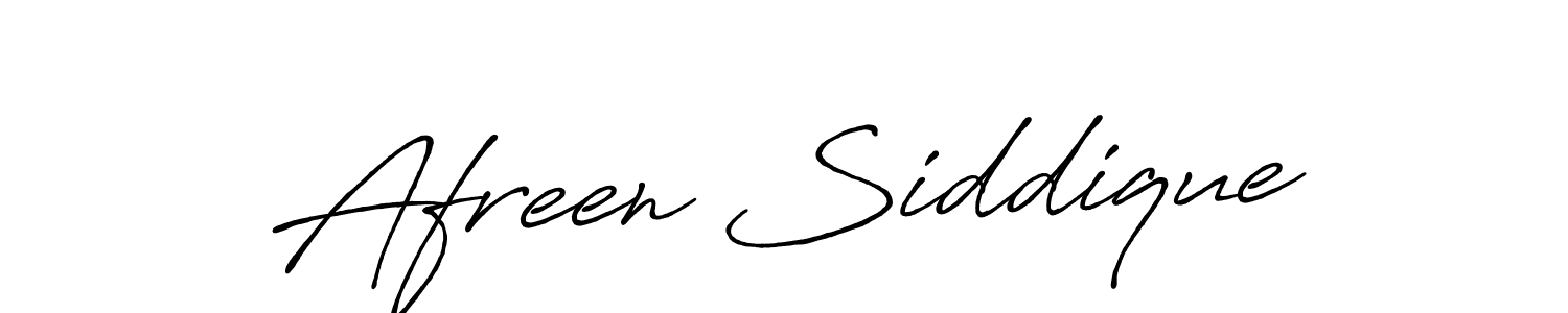 Also You can easily find your signature by using the search form. We will create Afreen Siddique name handwritten signature images for you free of cost using Antro_Vectra_Bolder sign style. Afreen Siddique signature style 7 images and pictures png