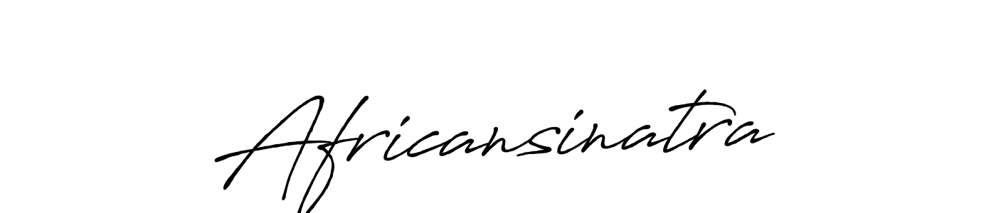 Make a beautiful signature design for name Africansinatra. Use this online signature maker to create a handwritten signature for free. Africansinatra signature style 7 images and pictures png