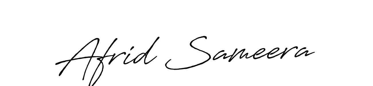 It looks lik you need a new signature style for name Afrid Sameera. Design unique handwritten (Antro_Vectra_Bolder) signature with our free signature maker in just a few clicks. Afrid Sameera signature style 7 images and pictures png