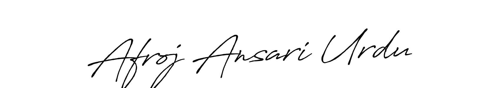 Also You can easily find your signature by using the search form. We will create Afroj Ansari Urdu name handwritten signature images for you free of cost using Antro_Vectra_Bolder sign style. Afroj Ansari Urdu signature style 7 images and pictures png