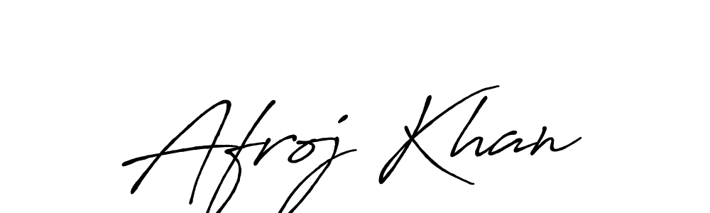 Make a beautiful signature design for name Afroj Khan. Use this online signature maker to create a handwritten signature for free. Afroj Khan signature style 7 images and pictures png