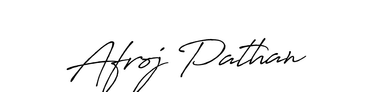 Similarly Antro_Vectra_Bolder is the best handwritten signature design. Signature creator online .You can use it as an online autograph creator for name Afroj Pathan. Afroj Pathan signature style 7 images and pictures png
