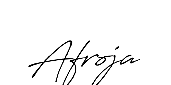 Afroja stylish signature style. Best Handwritten Sign (Antro_Vectra_Bolder) for my name. Handwritten Signature Collection Ideas for my name Afroja. Afroja signature style 7 images and pictures png