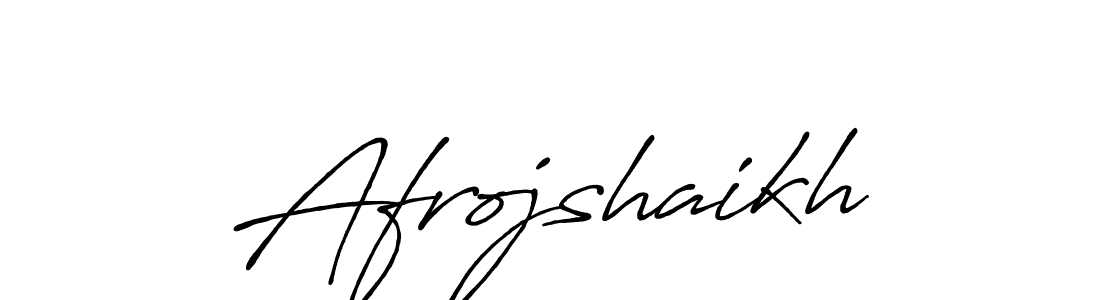 Afrojshaikh stylish signature style. Best Handwritten Sign (Antro_Vectra_Bolder) for my name. Handwritten Signature Collection Ideas for my name Afrojshaikh. Afrojshaikh signature style 7 images and pictures png