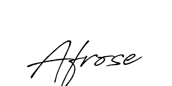 Here are the top 10 professional signature styles for the name Afrose. These are the best autograph styles you can use for your name. Afrose signature style 7 images and pictures png