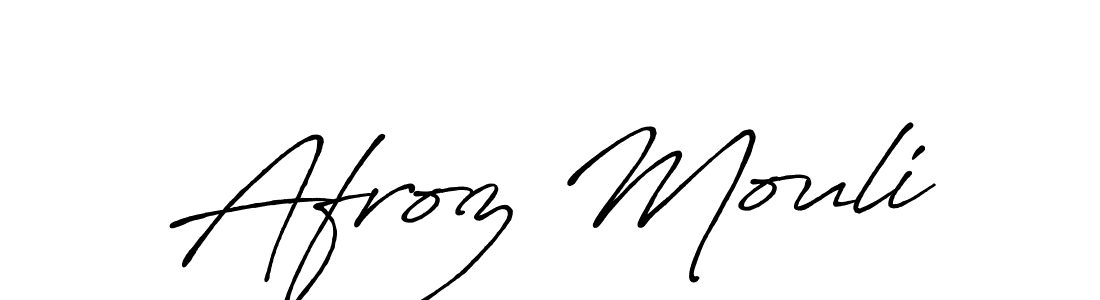 How to Draw Afroz Mouli signature style? Antro_Vectra_Bolder is a latest design signature styles for name Afroz Mouli. Afroz Mouli signature style 7 images and pictures png