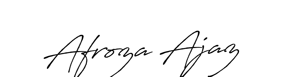 Design your own signature with our free online signature maker. With this signature software, you can create a handwritten (Antro_Vectra_Bolder) signature for name Afroza Ajaz. Afroza Ajaz signature style 7 images and pictures png