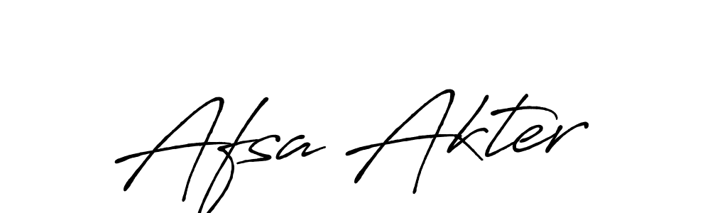 How to make Afsa Akter signature? Antro_Vectra_Bolder is a professional autograph style. Create handwritten signature for Afsa Akter name. Afsa Akter signature style 7 images and pictures png