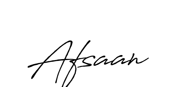 Make a beautiful signature design for name Afsaan. With this signature (Antro_Vectra_Bolder) style, you can create a handwritten signature for free. Afsaan signature style 7 images and pictures png