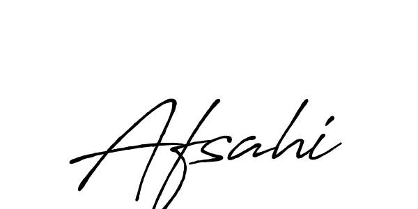 How to make Afsahi signature? Antro_Vectra_Bolder is a professional autograph style. Create handwritten signature for Afsahi name. Afsahi signature style 7 images and pictures png
