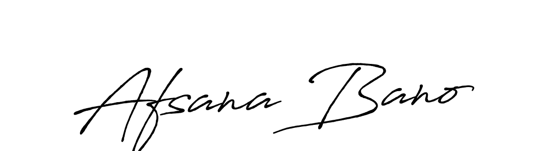 Also we have Afsana Bano name is the best signature style. Create professional handwritten signature collection using Antro_Vectra_Bolder autograph style. Afsana Bano signature style 7 images and pictures png