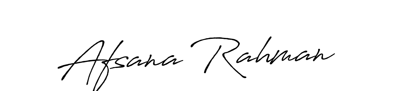 Also we have Afsana Rahman name is the best signature style. Create professional handwritten signature collection using Antro_Vectra_Bolder autograph style. Afsana Rahman signature style 7 images and pictures png