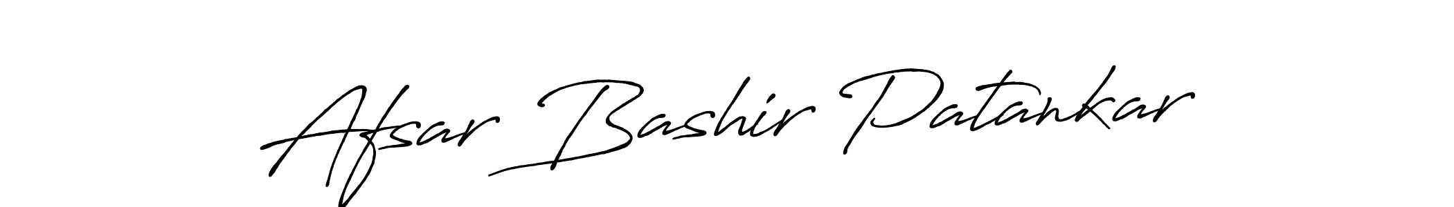 It looks lik you need a new signature style for name Afsar Bashir Patankar. Design unique handwritten (Antro_Vectra_Bolder) signature with our free signature maker in just a few clicks. Afsar Bashir Patankar signature style 7 images and pictures png