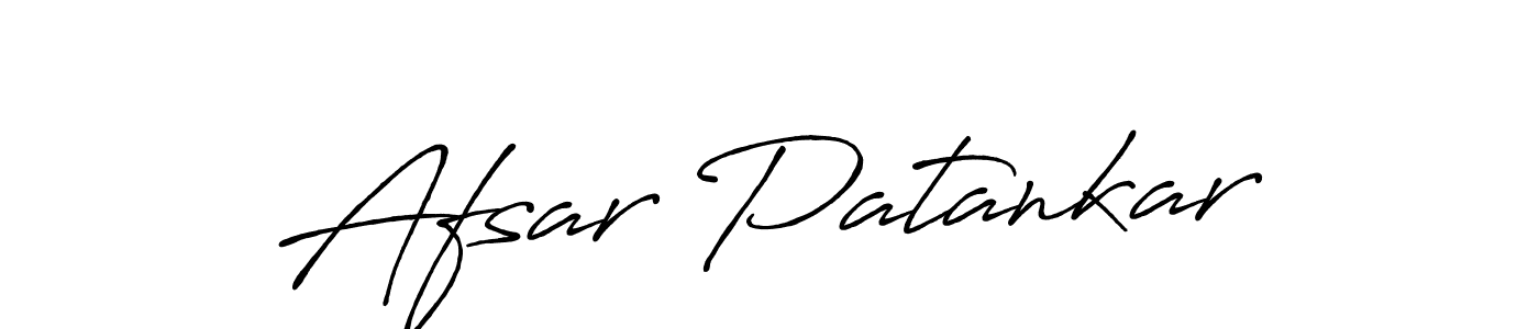 Also You can easily find your signature by using the search form. We will create Afsar Patankar name handwritten signature images for you free of cost using Antro_Vectra_Bolder sign style. Afsar Patankar signature style 7 images and pictures png