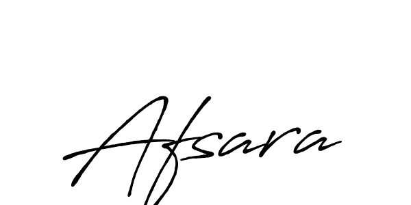 Design your own signature with our free online signature maker. With this signature software, you can create a handwritten (Antro_Vectra_Bolder) signature for name Afsara. Afsara signature style 7 images and pictures png