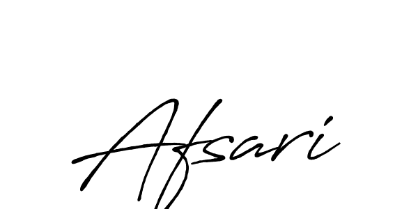 Use a signature maker to create a handwritten signature online. With this signature software, you can design (Antro_Vectra_Bolder) your own signature for name Afsari. Afsari signature style 7 images and pictures png