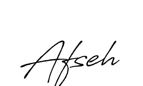 Use a signature maker to create a handwritten signature online. With this signature software, you can design (Antro_Vectra_Bolder) your own signature for name Afseh. Afseh signature style 7 images and pictures png