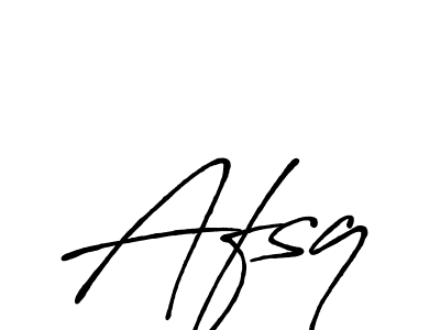 How to make Afsq name signature. Use Antro_Vectra_Bolder style for creating short signs online. This is the latest handwritten sign. Afsq signature style 7 images and pictures png