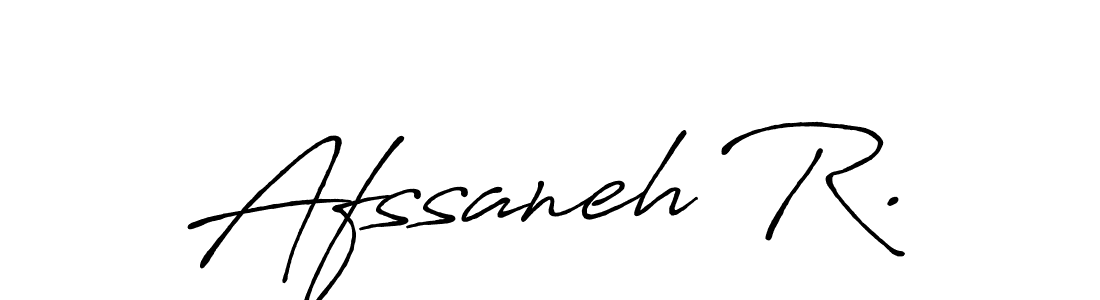 Afssaneh R. stylish signature style. Best Handwritten Sign (Antro_Vectra_Bolder) for my name. Handwritten Signature Collection Ideas for my name Afssaneh R.. Afssaneh R. signature style 7 images and pictures png