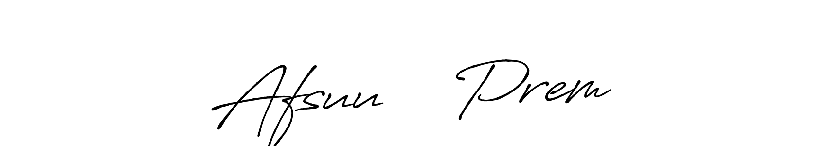 Use a signature maker to create a handwritten signature online. With this signature software, you can design (Antro_Vectra_Bolder) your own signature for name Afsuu ❤️ Prem. Afsuu ❤️ Prem signature style 7 images and pictures png