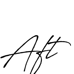 Also we have Aft name is the best signature style. Create professional handwritten signature collection using Antro_Vectra_Bolder autograph style. Aft signature style 7 images and pictures png