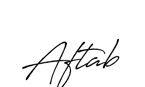 Similarly Antro_Vectra_Bolder is the best handwritten signature design. Signature creator online .You can use it as an online autograph creator for name Aftab. Aftab signature style 7 images and pictures png