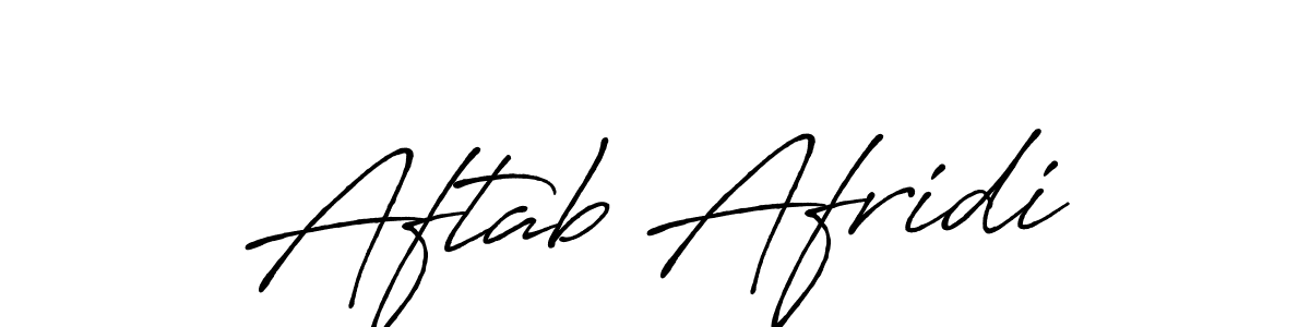 It looks lik you need a new signature style for name Aftab Afridi. Design unique handwritten (Antro_Vectra_Bolder) signature with our free signature maker in just a few clicks. Aftab Afridi signature style 7 images and pictures png