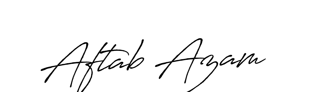Also You can easily find your signature by using the search form. We will create Aftab Azam name handwritten signature images for you free of cost using Antro_Vectra_Bolder sign style. Aftab Azam signature style 7 images and pictures png