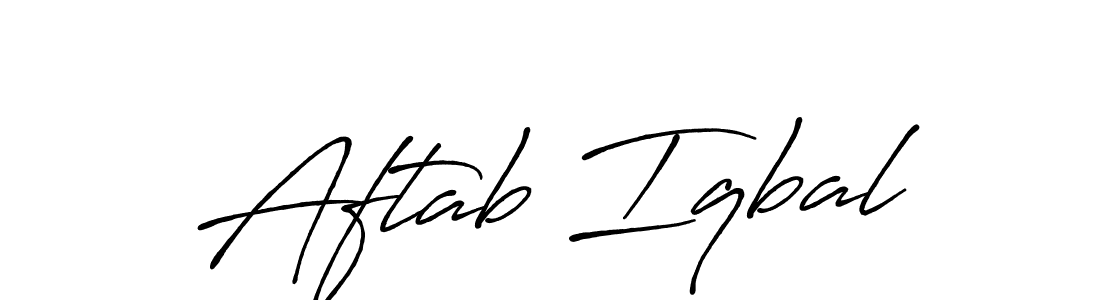 You can use this online signature creator to create a handwritten signature for the name Aftab Iqbal. This is the best online autograph maker. Aftab Iqbal signature style 7 images and pictures png