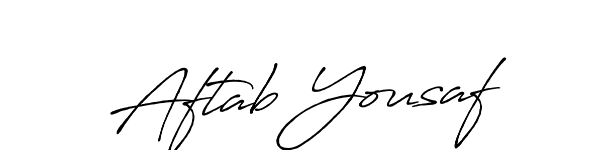 Best and Professional Signature Style for Aftab Yousaf. Antro_Vectra_Bolder Best Signature Style Collection. Aftab Yousaf signature style 7 images and pictures png