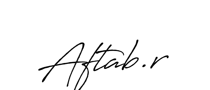 The best way (Antro_Vectra_Bolder) to make a short signature is to pick only two or three words in your name. The name Aftab.r include a total of six letters. For converting this name. Aftab.r signature style 7 images and pictures png