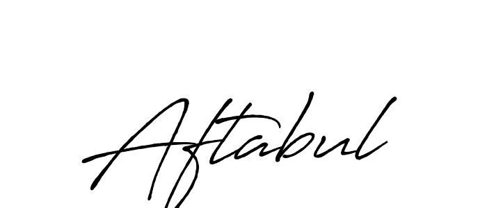 Create a beautiful signature design for name Aftabul. With this signature (Antro_Vectra_Bolder) fonts, you can make a handwritten signature for free. Aftabul signature style 7 images and pictures png