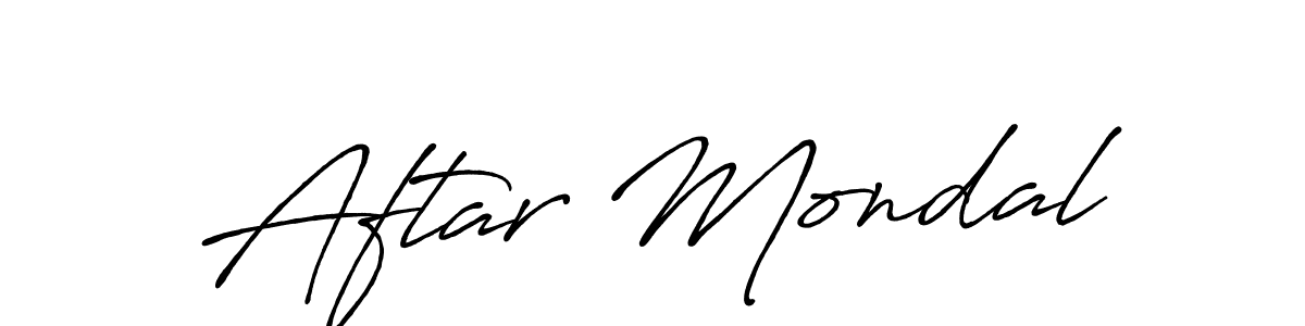 You can use this online signature creator to create a handwritten signature for the name Aftar Mondal. This is the best online autograph maker. Aftar Mondal signature style 7 images and pictures png