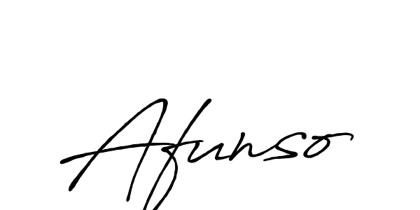 Afunso stylish signature style. Best Handwritten Sign (Antro_Vectra_Bolder) for my name. Handwritten Signature Collection Ideas for my name Afunso. Afunso signature style 7 images and pictures png