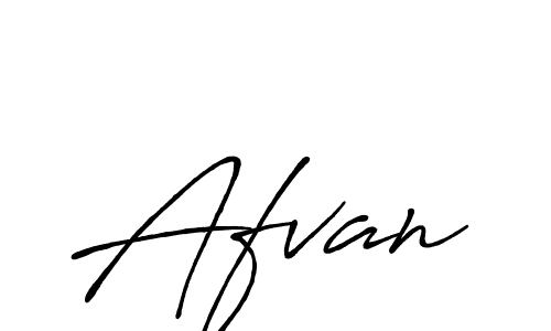 Also You can easily find your signature by using the search form. We will create Afvan name handwritten signature images for you free of cost using Antro_Vectra_Bolder sign style. Afvan signature style 7 images and pictures png