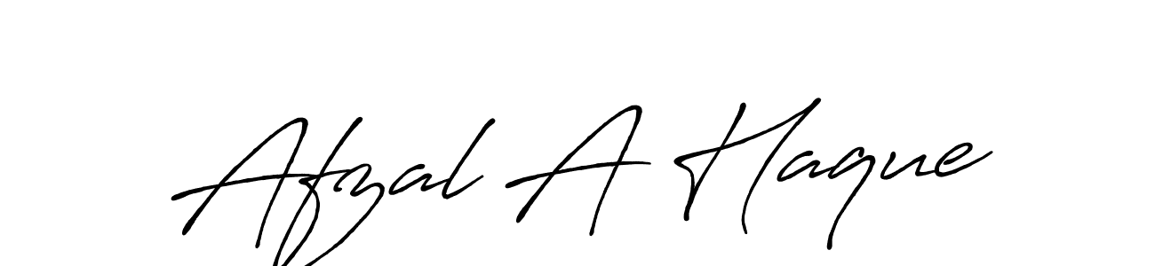 How to make Afzal A Haque signature? Antro_Vectra_Bolder is a professional autograph style. Create handwritten signature for Afzal A Haque name. Afzal A Haque signature style 7 images and pictures png