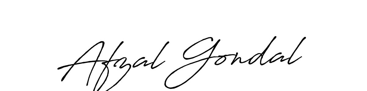 Antro_Vectra_Bolder is a professional signature style that is perfect for those who want to add a touch of class to their signature. It is also a great choice for those who want to make their signature more unique. Get Afzal Gondal name to fancy signature for free. Afzal Gondal signature style 7 images and pictures png