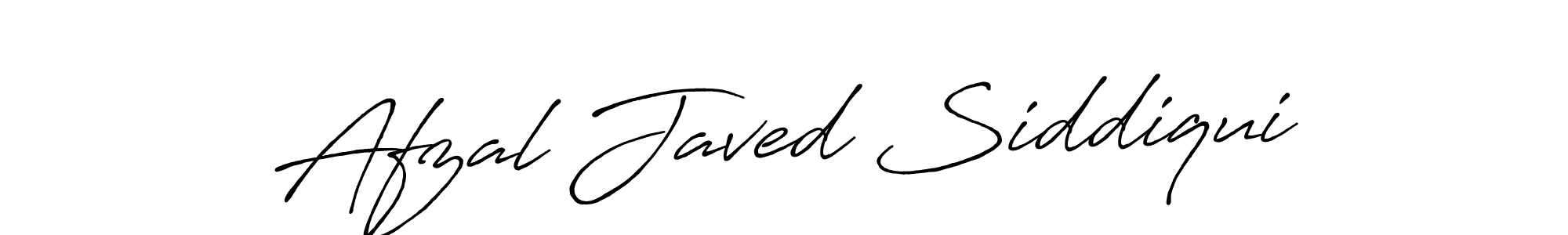 Also we have Afzal Javed Siddiqui name is the best signature style. Create professional handwritten signature collection using Antro_Vectra_Bolder autograph style. Afzal Javed Siddiqui signature style 7 images and pictures png