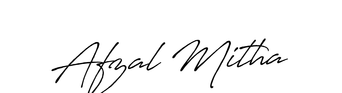 How to make Afzal Mitha signature? Antro_Vectra_Bolder is a professional autograph style. Create handwritten signature for Afzal Mitha name. Afzal Mitha signature style 7 images and pictures png