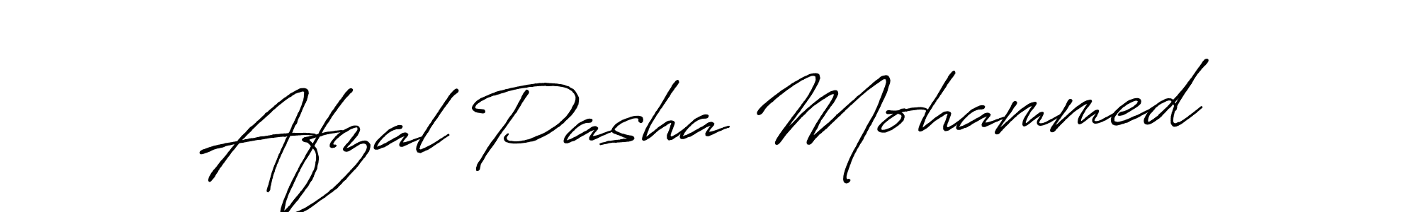 Also we have Afzal Pasha Mohammed name is the best signature style. Create professional handwritten signature collection using Antro_Vectra_Bolder autograph style. Afzal Pasha Mohammed signature style 7 images and pictures png