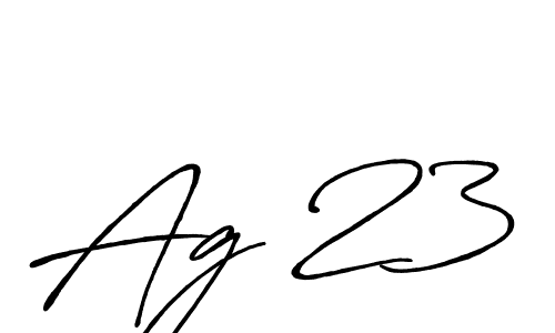 Antro_Vectra_Bolder is a professional signature style that is perfect for those who want to add a touch of class to their signature. It is also a great choice for those who want to make their signature more unique. Get Ag 23 name to fancy signature for free. Ag 23 signature style 7 images and pictures png