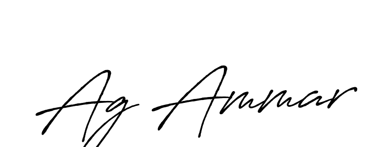 Once you've used our free online signature maker to create your best signature Antro_Vectra_Bolder style, it's time to enjoy all of the benefits that Ag Ammar name signing documents. Ag Ammar signature style 7 images and pictures png