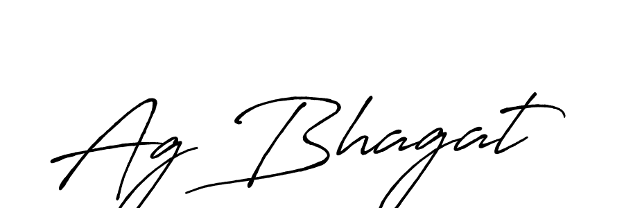 Similarly Antro_Vectra_Bolder is the best handwritten signature design. Signature creator online .You can use it as an online autograph creator for name Ag Bhagat. Ag Bhagat signature style 7 images and pictures png