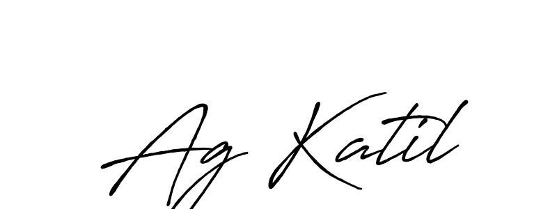 Once you've used our free online signature maker to create your best signature Antro_Vectra_Bolder style, it's time to enjoy all of the benefits that Ag Katil name signing documents. Ag Katil signature style 7 images and pictures png
