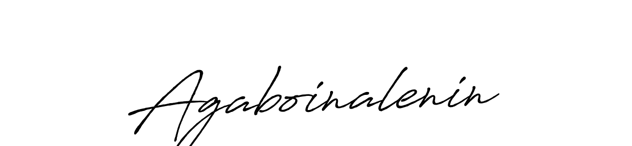 Similarly Antro_Vectra_Bolder is the best handwritten signature design. Signature creator online .You can use it as an online autograph creator for name Agaboinalenin. Agaboinalenin signature style 7 images and pictures png