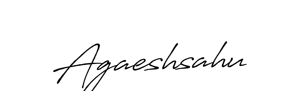 Make a beautiful signature design for name Agaeshsahu. Use this online signature maker to create a handwritten signature for free. Agaeshsahu signature style 7 images and pictures png