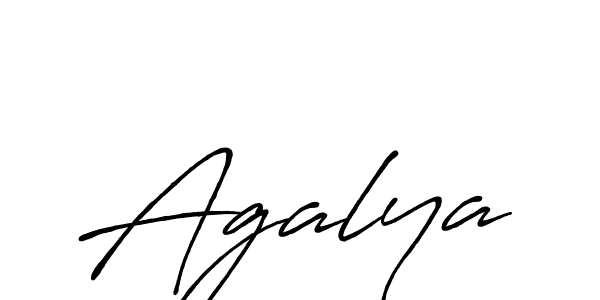 Make a beautiful signature design for name Agalya. Use this online signature maker to create a handwritten signature for free. Agalya signature style 7 images and pictures png